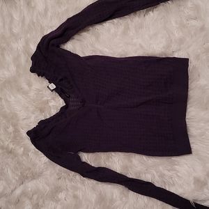 Moda International Victoria's Secret Purple Top XS